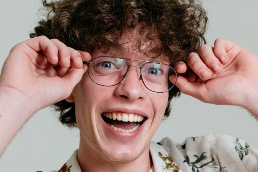 Single-vision glasses